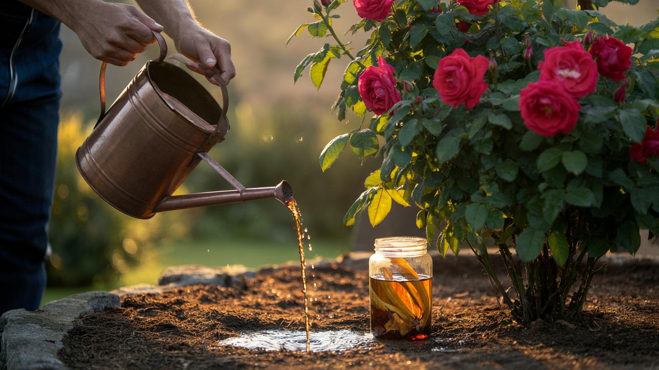 Faster Growing Roses with Banana Peel: How potassium boosts blooms overnight