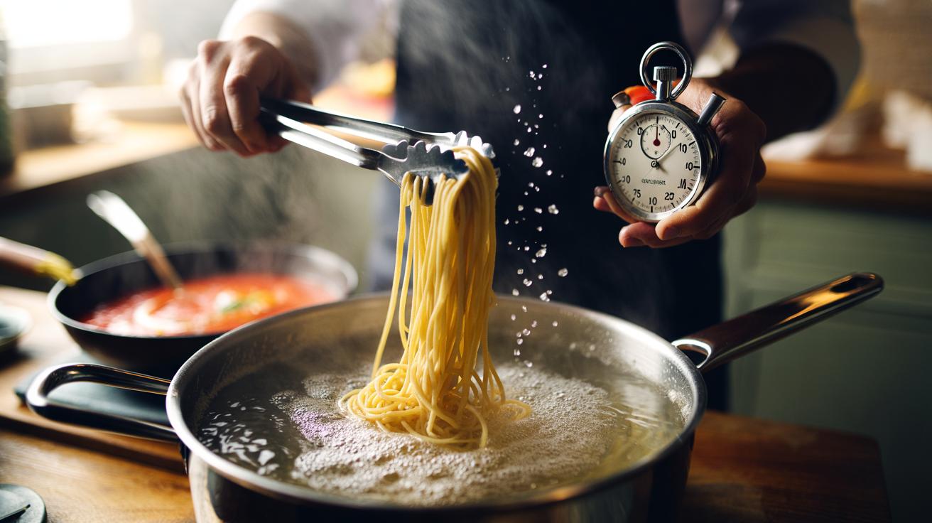 Perfect Pasta Texture with a Dash of Salt: Why it’s al dente in 30 seconds