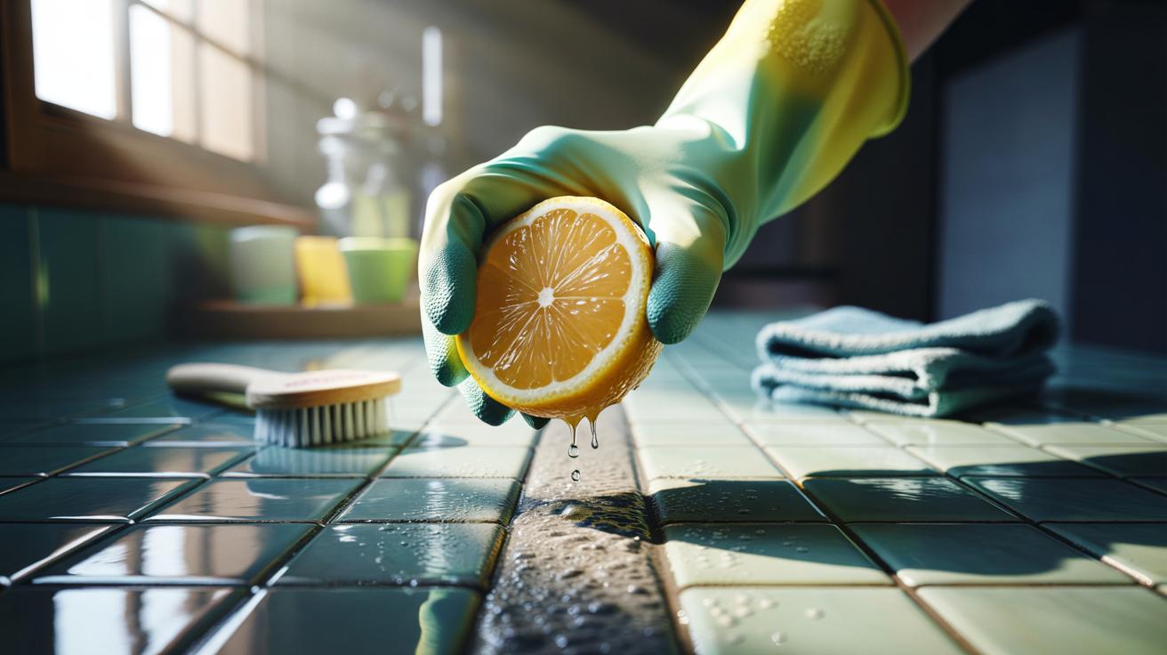 Transform Grimy Grout with a Lemon: Why clean floors shine in 5 minutes